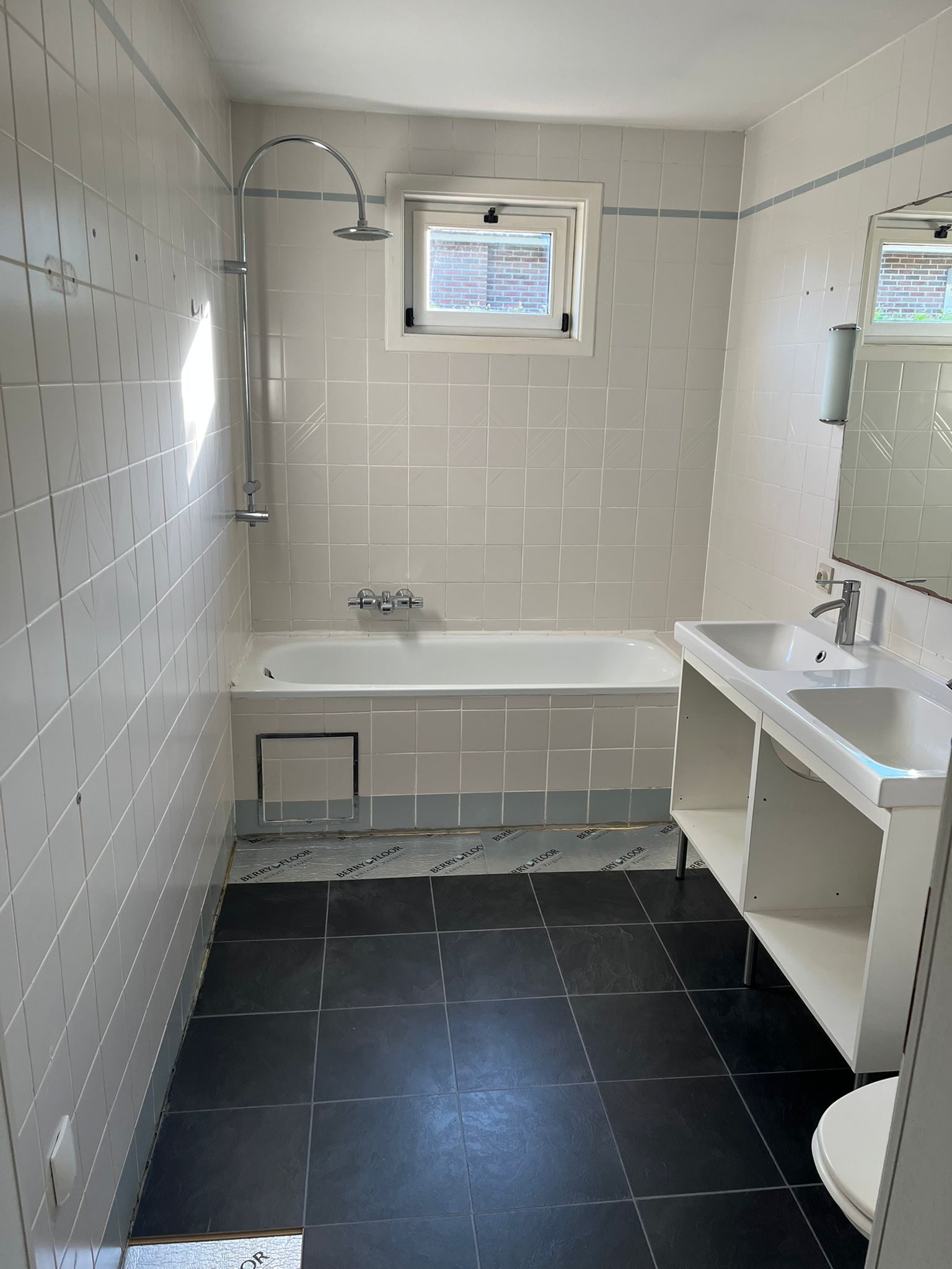 Badkamerrenovatie Brasschaat - voor