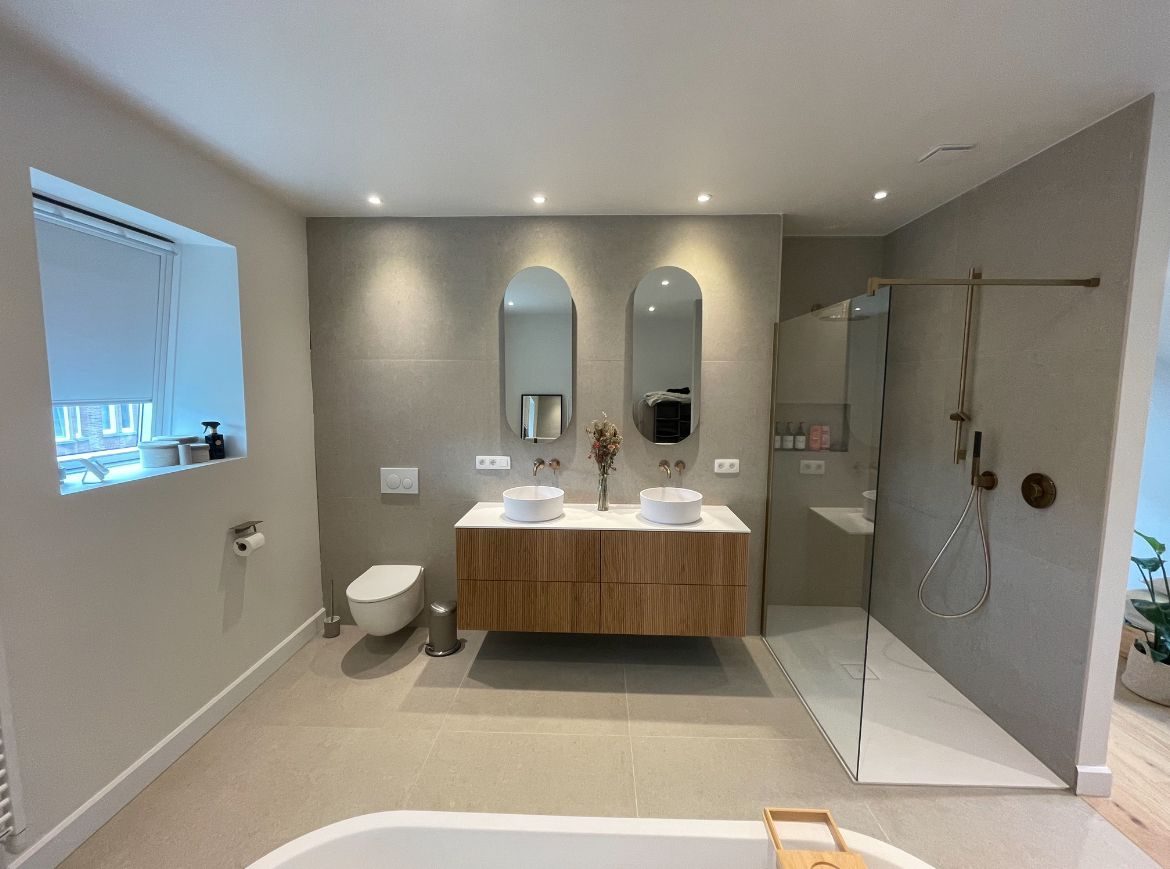 Badkamerrenovatie Merksem — foto 1